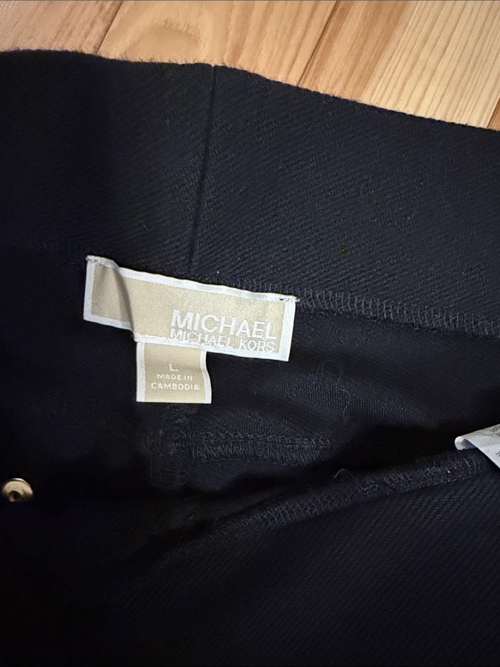 Women’s Black Stretch Pants - Classic Slim Fit - Picture 2 of 3